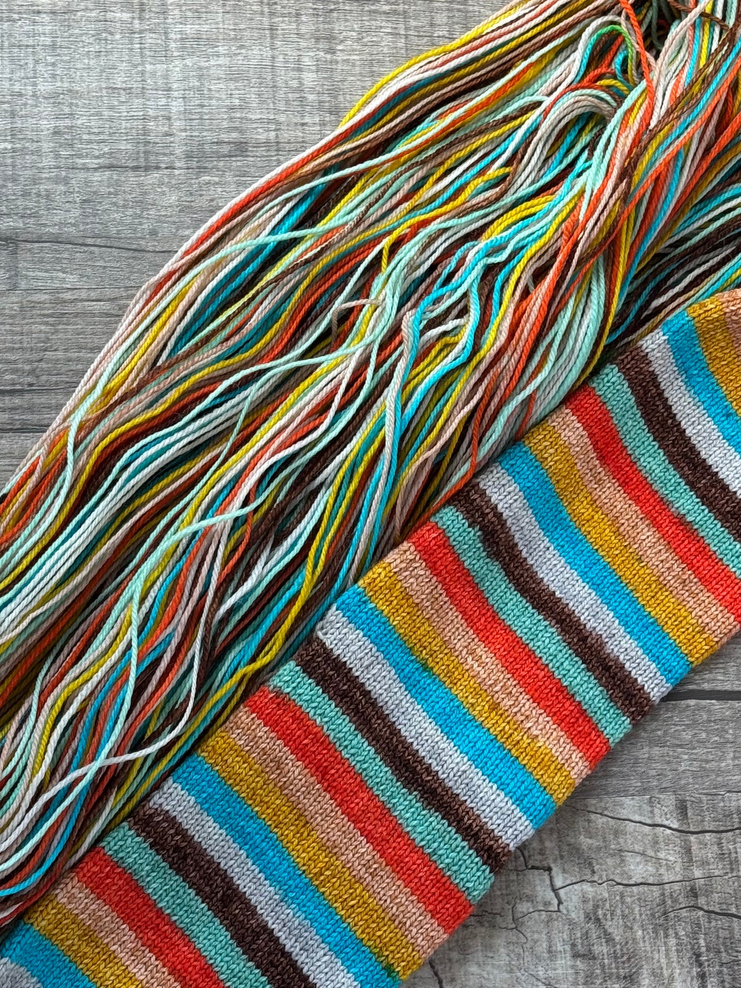 SuperNatural Self-Striping Sock