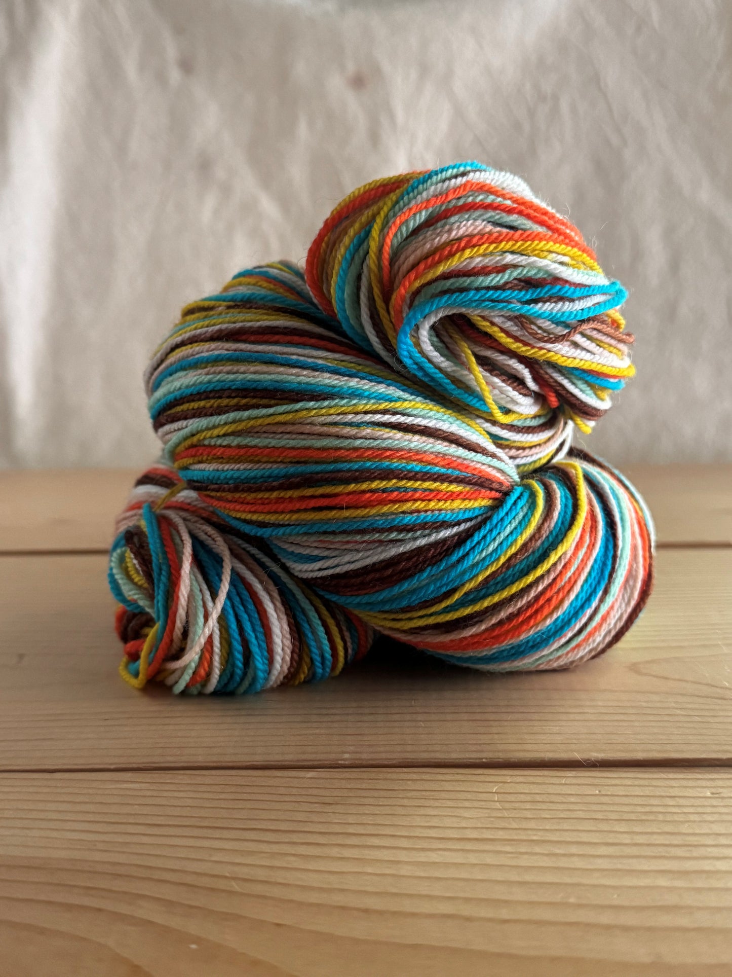 SuperNatural Self-Striping Sock