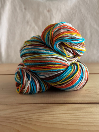 SuperNatural Self-Striping Sock
